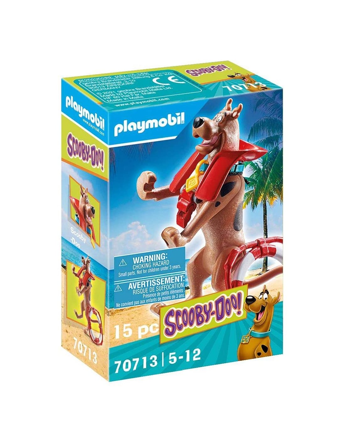 Playmobil, Playmobil Scooby-Doo Playmobil Συλλεκτική φιγούρα Scooby “Ναυαγοσώστης” 70713