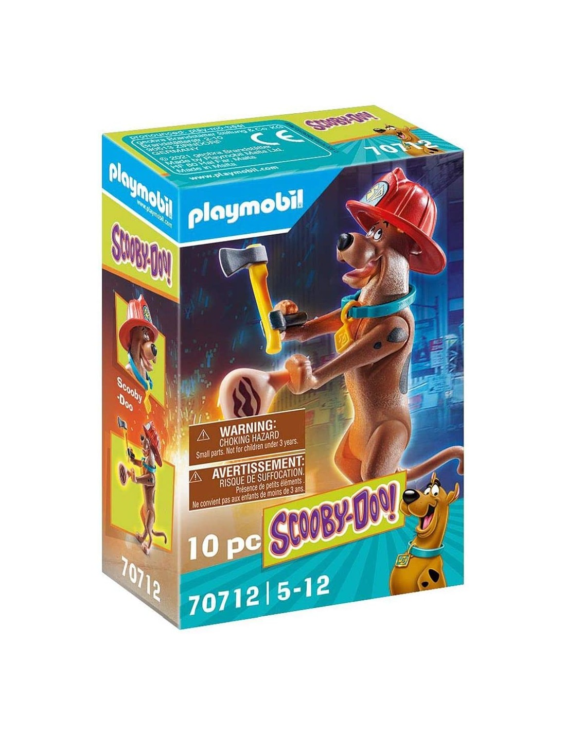 Playmobil, Playmobil Scooby-Doo Playmobil Scooby-Doo! 70712 Συλλεκτική φιγούρα Scooby Πυροσβέστης