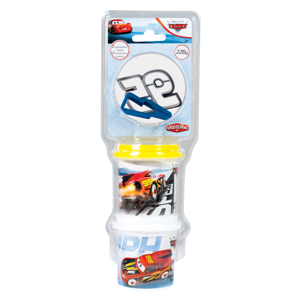 As Πλαστελίνα Cars Σετ 2 Βαζάκια 4oz με Cutters 1045-03551 φωτογραφία