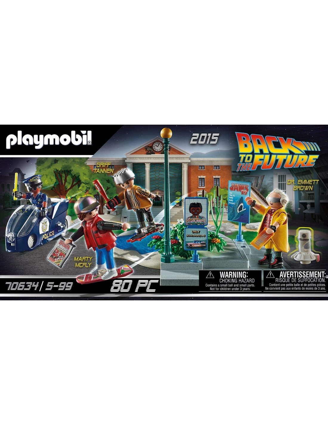 Playmobil Back To The Future 70634 Περιπέτειες με τα Ιπτάμενα Πατίνια φωτογραφία