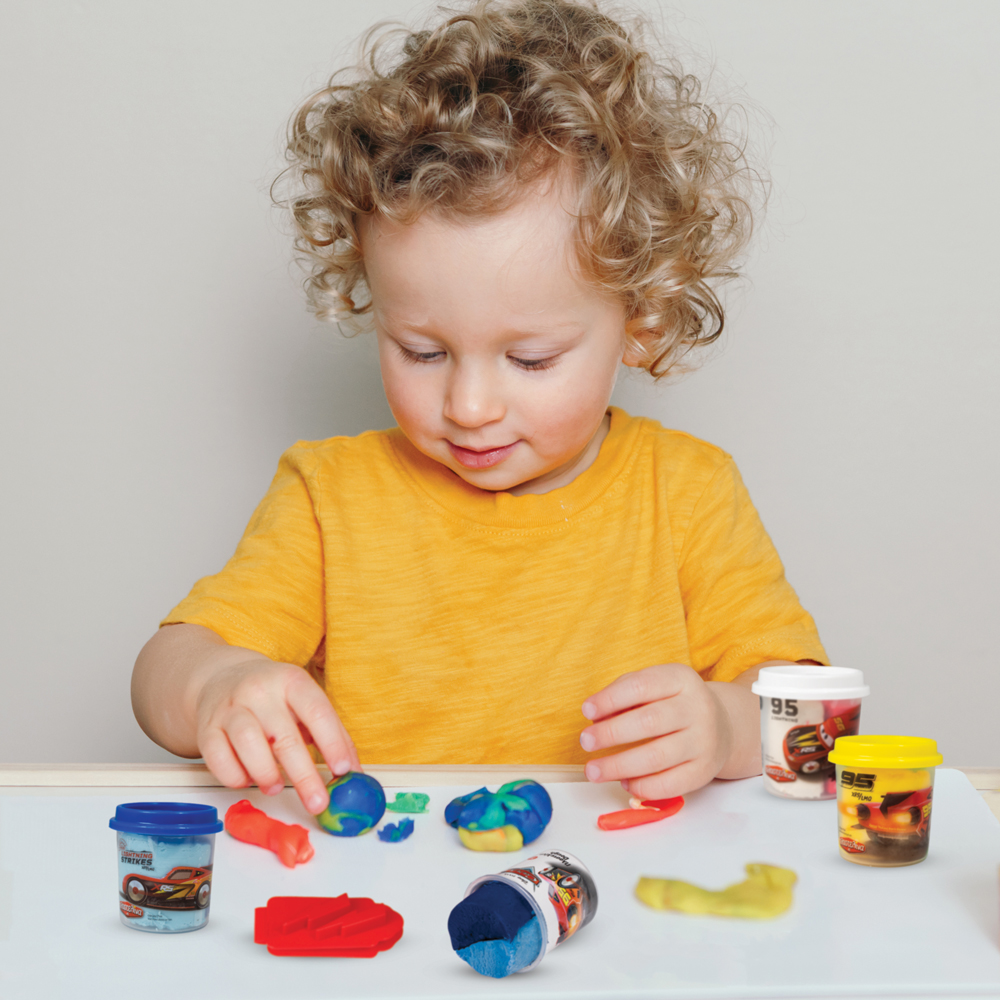 As Πλαστελίνα Cars Μονό Βαζάκι 4oz Με Καλούπι 1045-03542 φωτογραφία