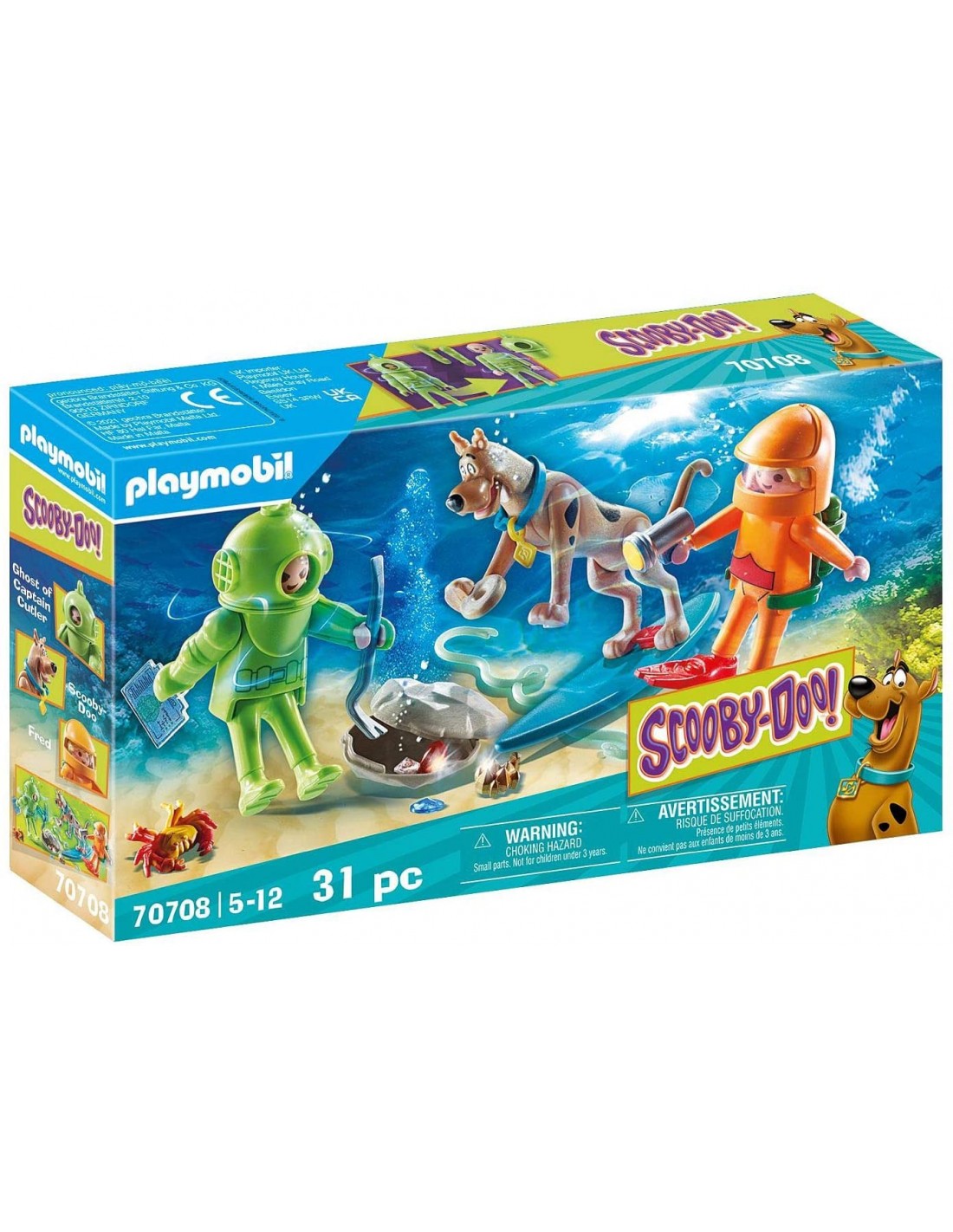 Playmobil, Playmobil Scooby-Doo Playmobil Scooby-Doo! 70708 Περιπέτεια με τον Ghost Diver