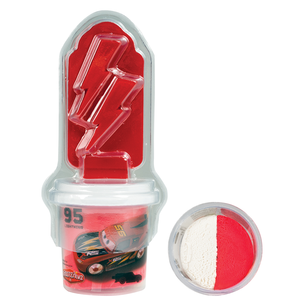 As Πλαστελίνα Cars Μονό Βαζάκι 4oz Με Καλούπι 1045-03542 φωτογραφία