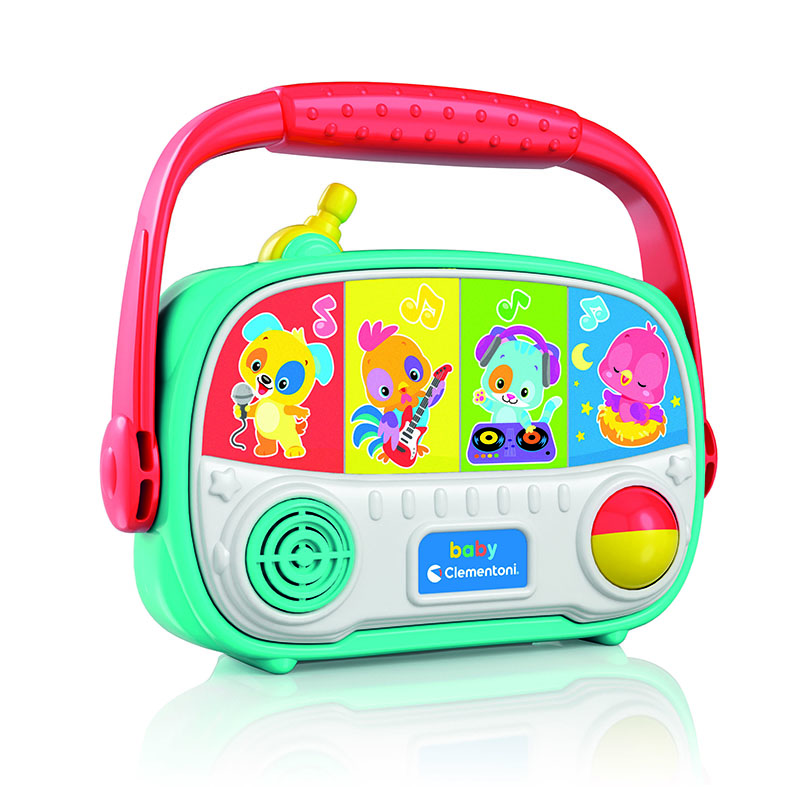 Baby Clementoni Βρεφικό Παιχνίδι baby Ραδιόφωνο 1000-17459 φωτογραφία