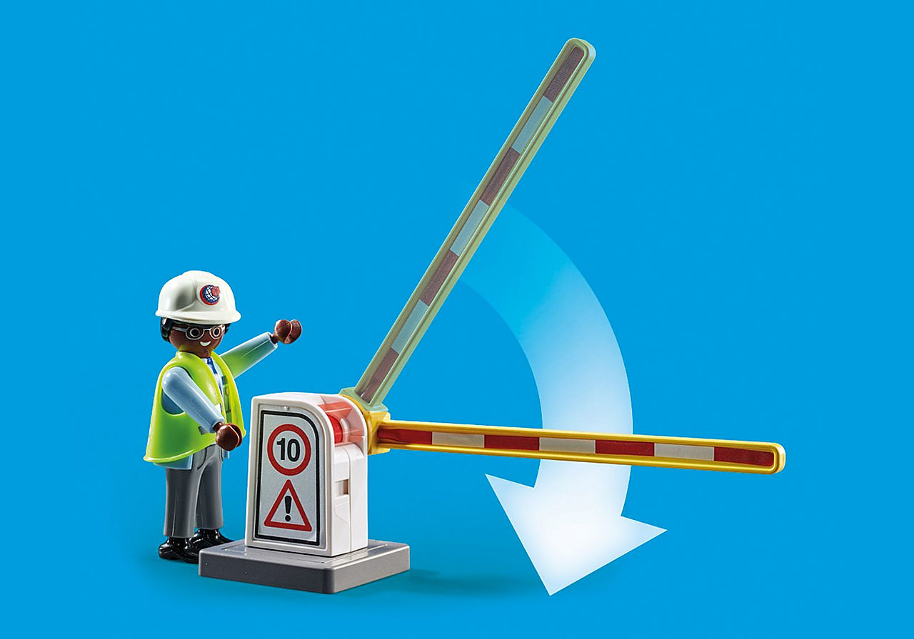 Playmobil City Action Σταθμός cargo 70773 φωτογραφία