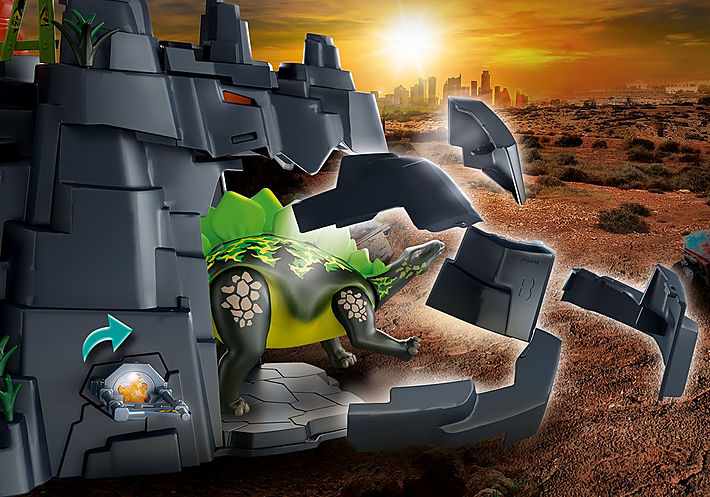 Playmobil Dino Rise Ο βράχος των δεινοσαύρων 70623 φωτογραφία