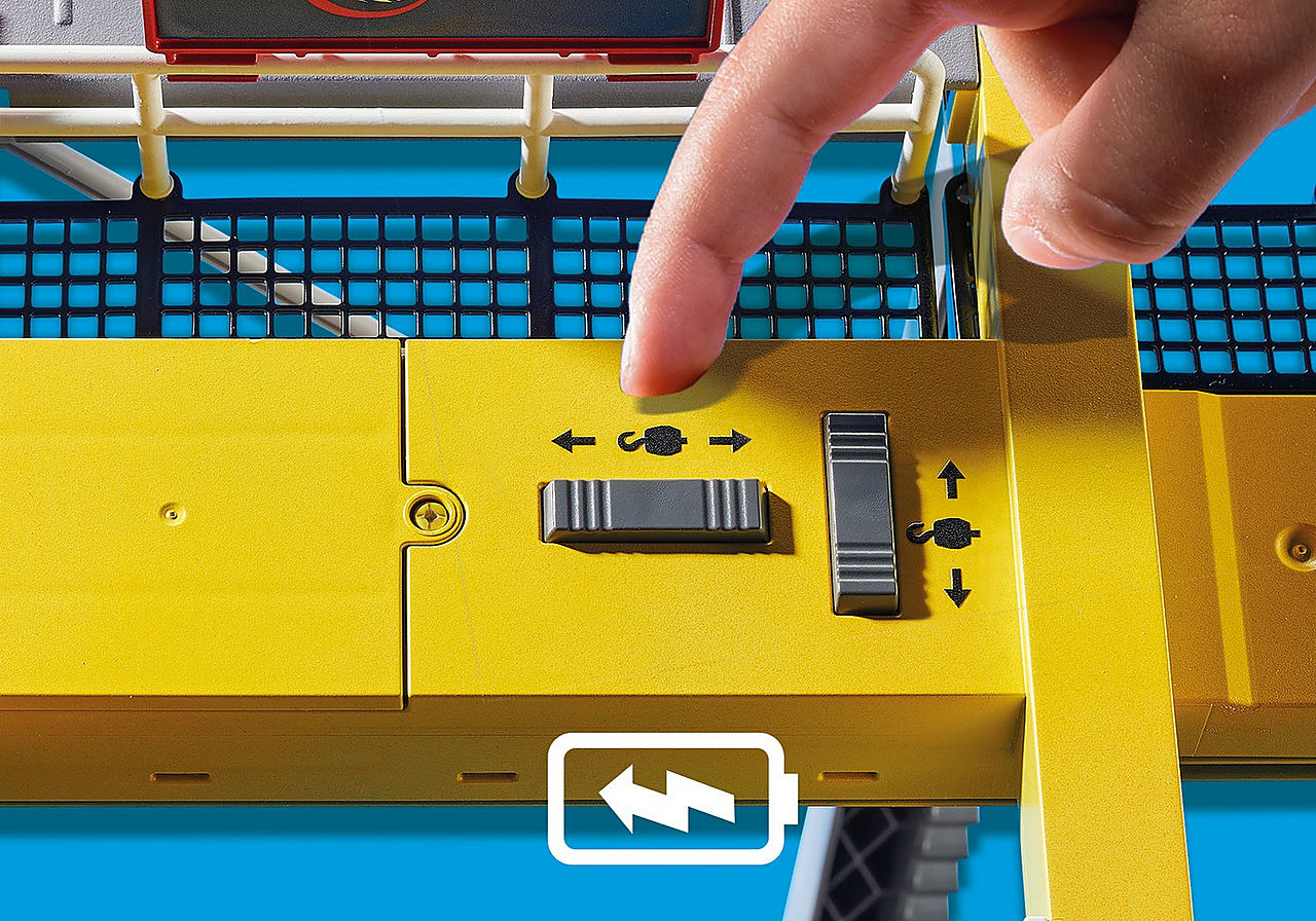 Playmobil City Action Γερανογέφυρα φορτοεκφόρτωσης container 70770 φωτογραφία