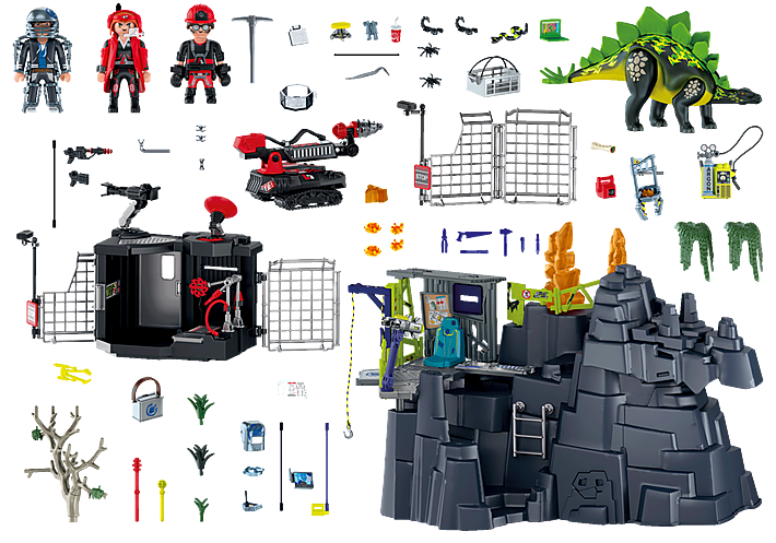 Playmobil Dino Rise Ο βράχος των δεινοσαύρων 70623 φωτογραφία