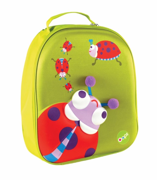 Oops Μαλακή 3D Τσάντα Trolley 35cm Ladybug φωτογραφία