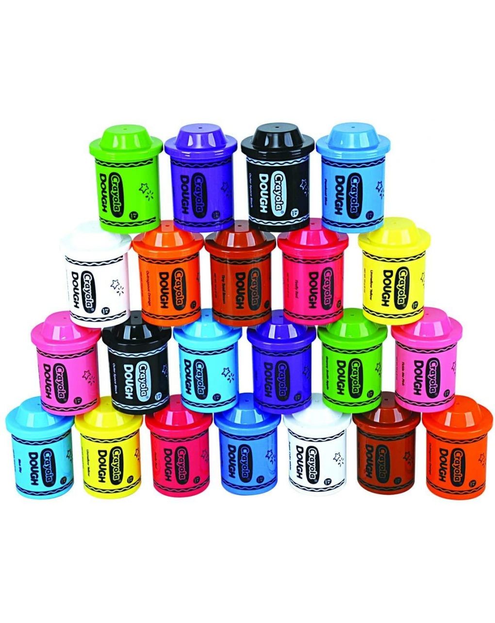 Crayola - Πηλός σε Βαζάκι 141gr. 10 Χρώματα A1-1003 φωτογραφία