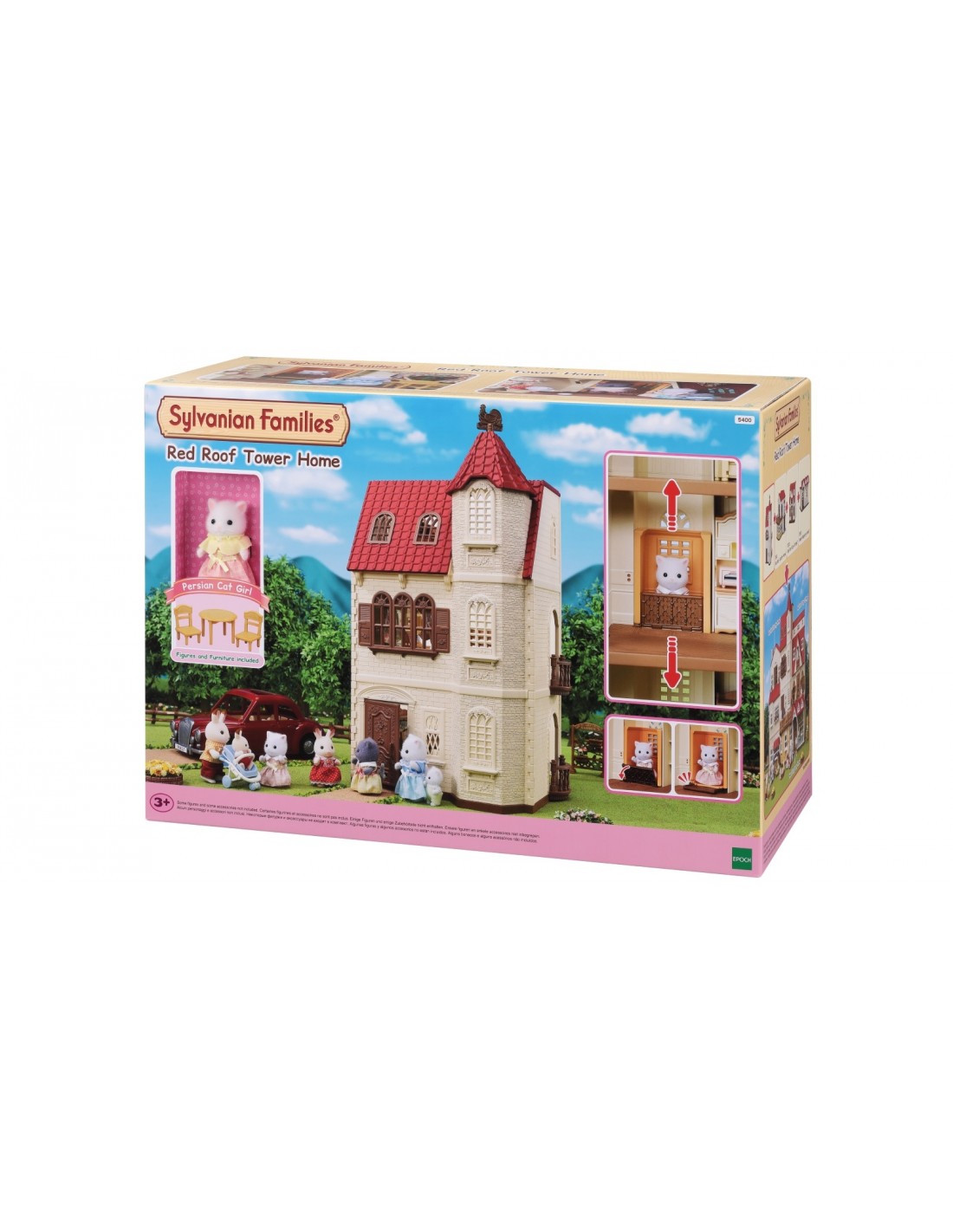 Sylvanian Families Sylvanian Families: Πύργος με Κόκκινα Κεραμίδια 5400