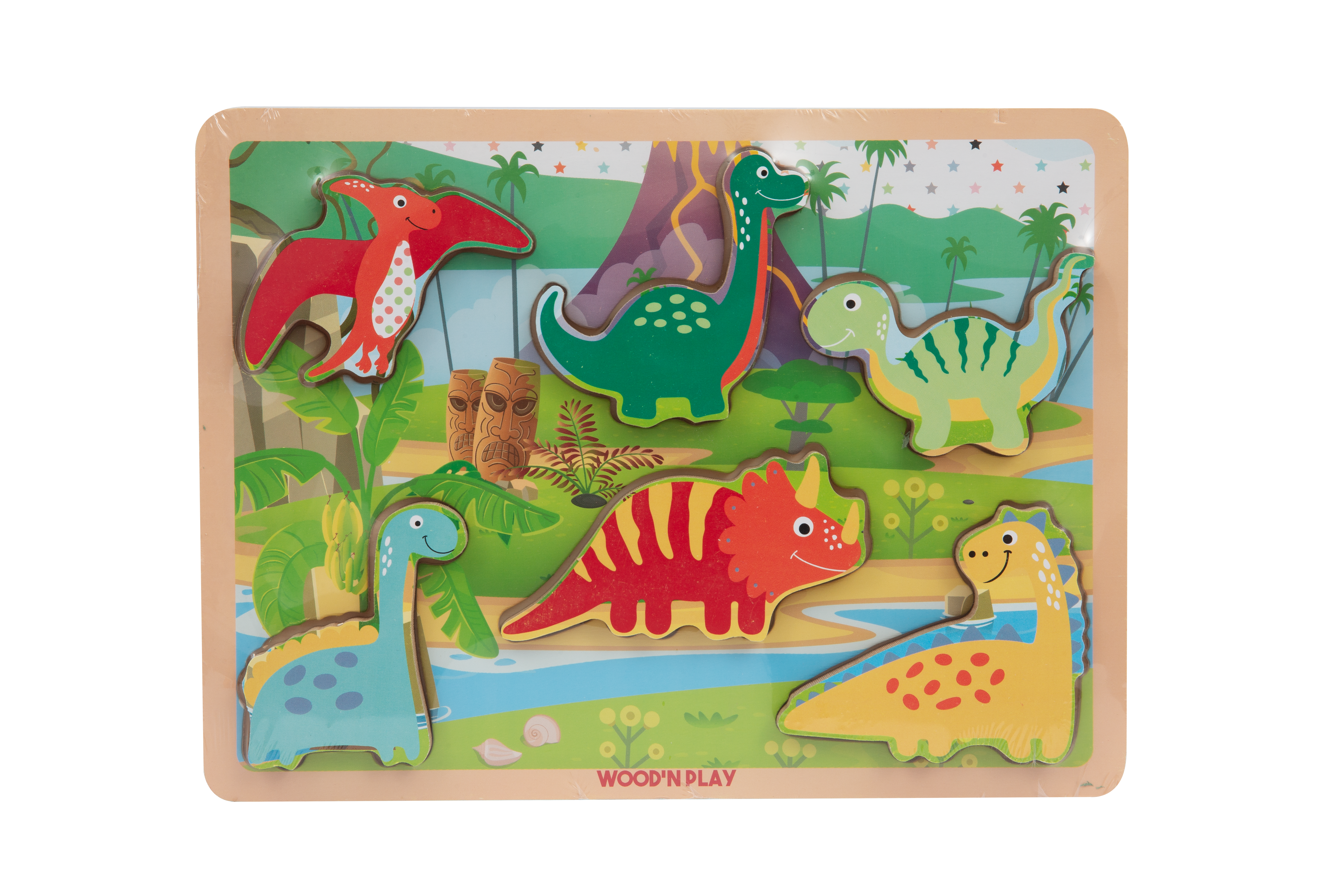 Wood n' Play Ξύλινα Παζλ 3D (6 Σχέδια) PRG00430 φωτογραφία