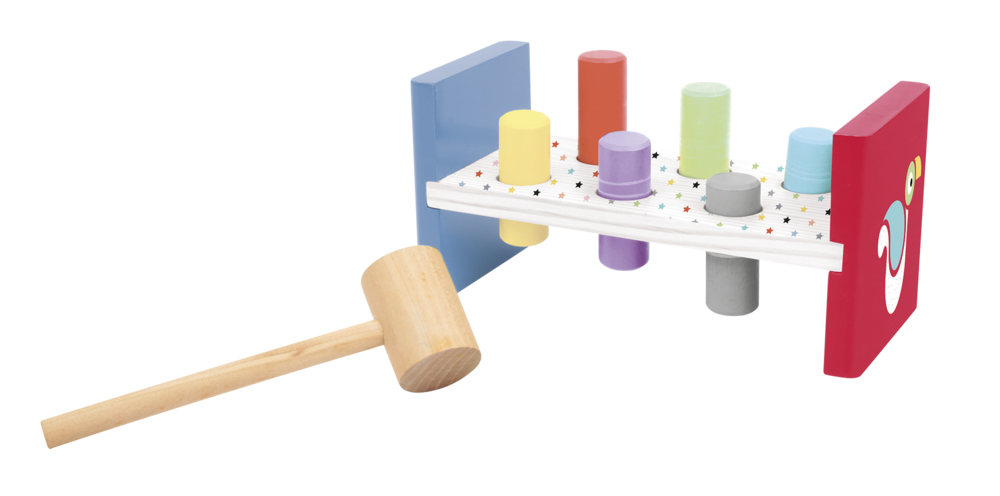 Wood' N Play Ξύλινο Παιχνίδι με Σφυρί φωτογραφία