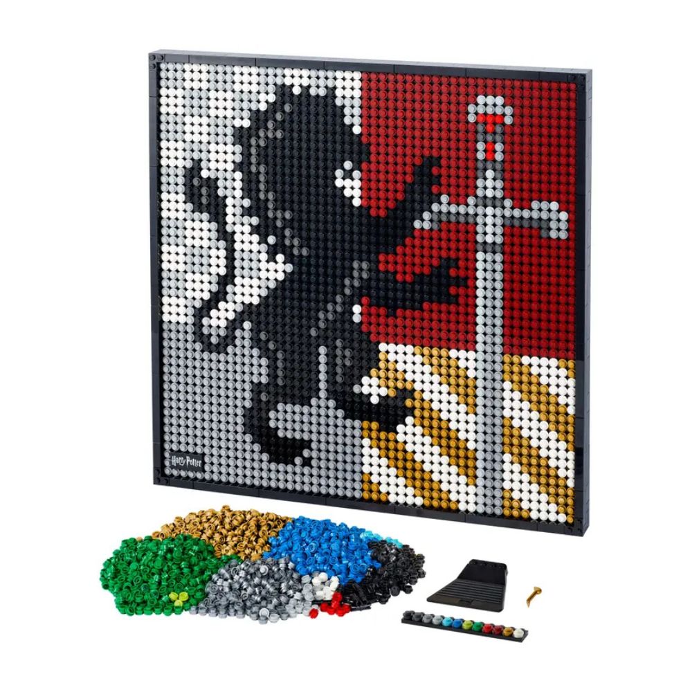 LEGO Art Harry Potter Hogwarts™ Crests 31201 - LEGO, LEGO Art