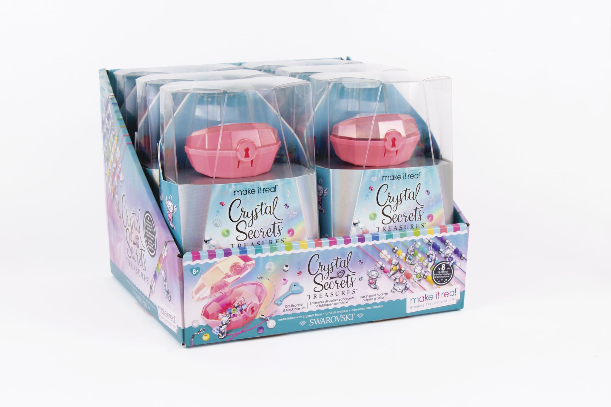 Make it Real Crystal Secrets Treasures DIY Bracelet &amp; Necklace Set 1731 φωτογραφία