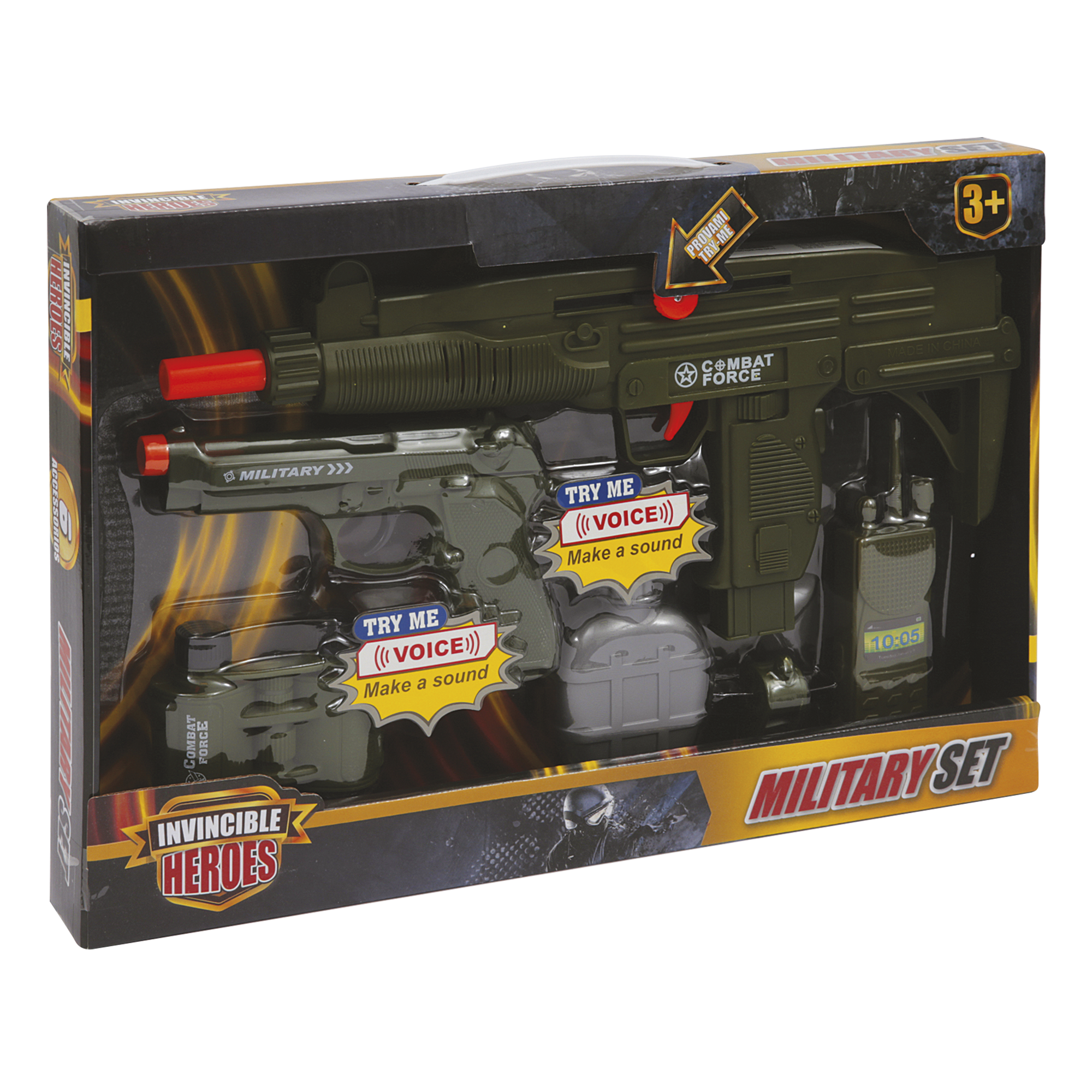 Invincible Heroes Στρατιωτικό Playset 6τμχ PRG00241 φωτογραφία