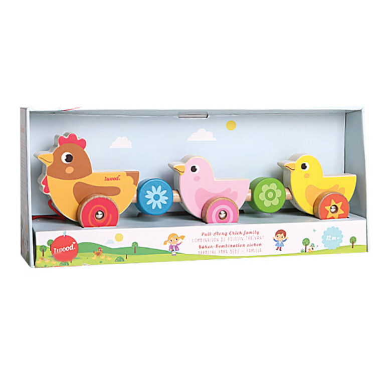iwood iwood Pull Along-Hen W13025
