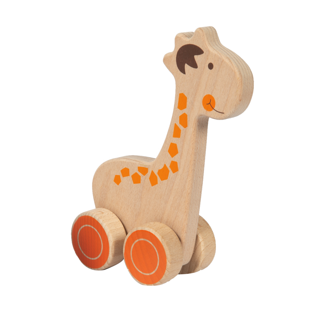 Wood' N Play Ξύλινα Ζώα με Ρόδες PRG00396 φωτογραφία