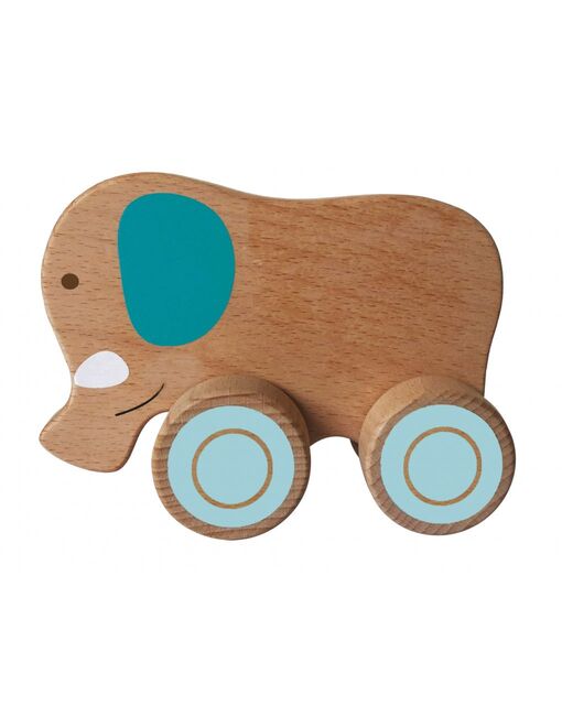 Wood' N Play Ξύλινα Ζώα με Ρόδες PRG00396 φωτογραφία