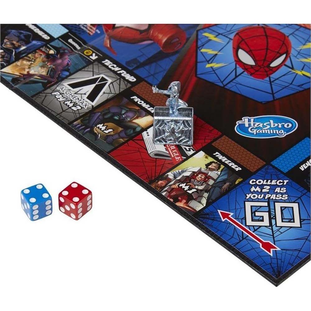 Hasbro Gaming Monopoly Marvel Spider-Man F3968 - Hasbro Gaming, Monopoly