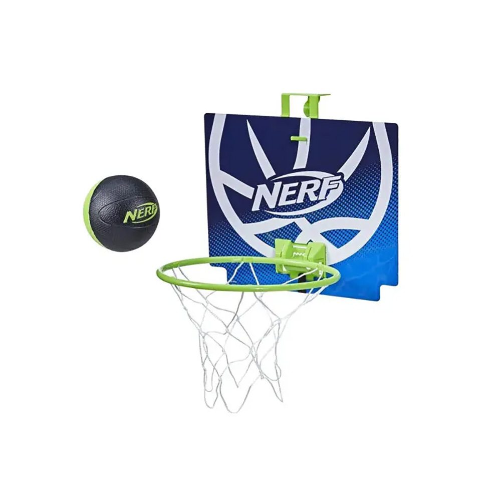 NERF The Classic Mini Foam Basketball and Hoop - NERF