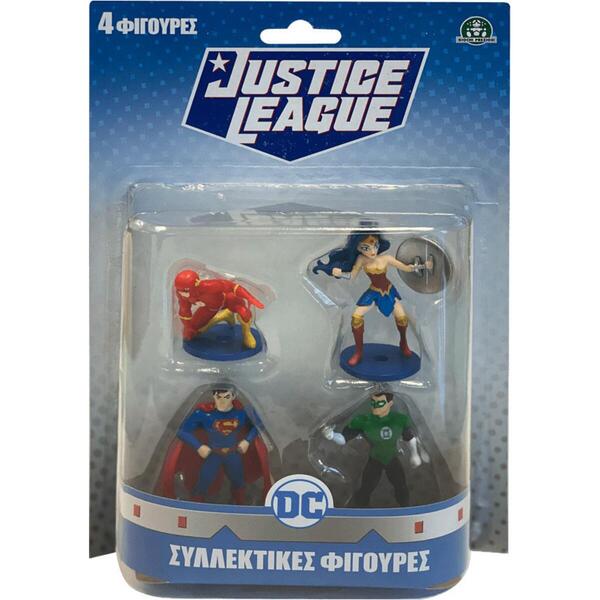 Giochi Preziosi Giochi Preziosi Justice League Φιγούρες-Τoppers 4Pack-3 Σχέδια JUT02000