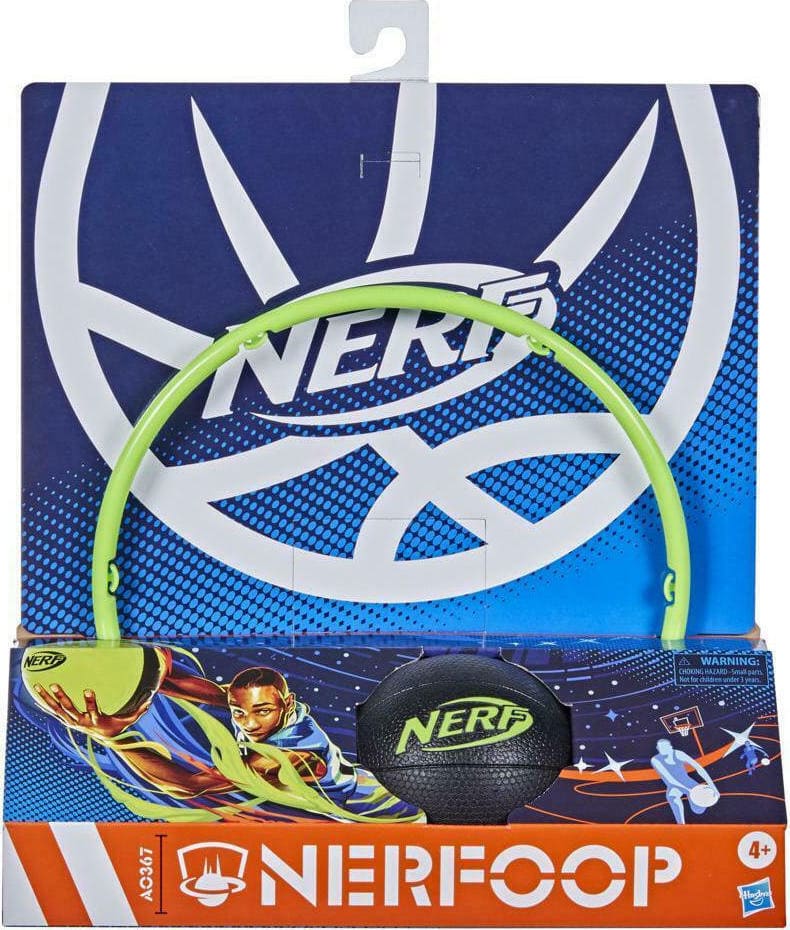 NERF NERF The Classic Mini Foam Basketball and Hoop