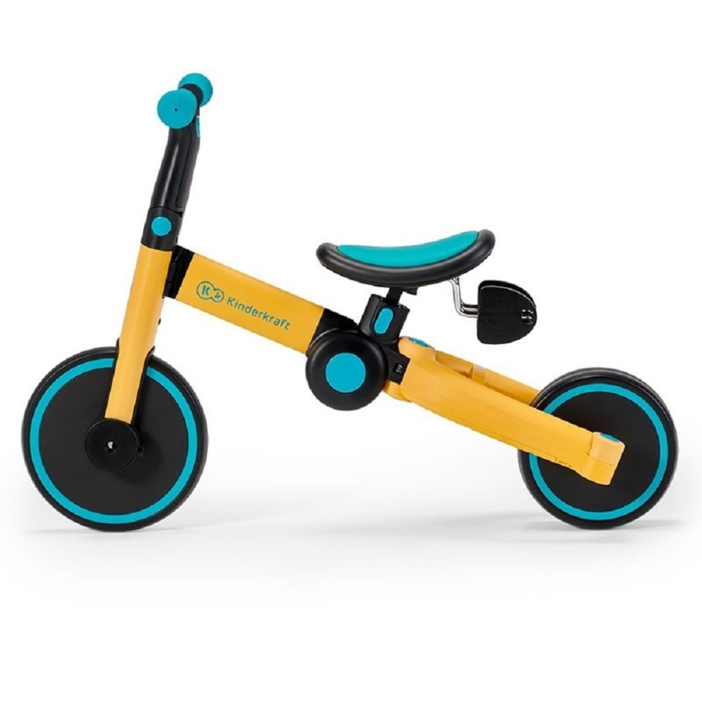 Kinderkraft Πτυσόμενο Τρίκυκλο Ποδήλατο 4trike, Primrose Yellow φωτογραφία