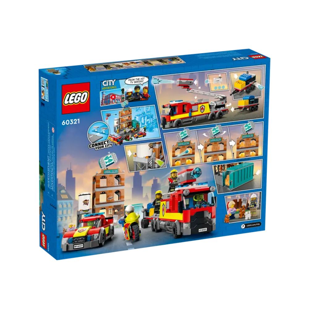 LEGO  City Fire Πυροσβεστική 60321 - LEGO, LEGO City, LEGO City Fire