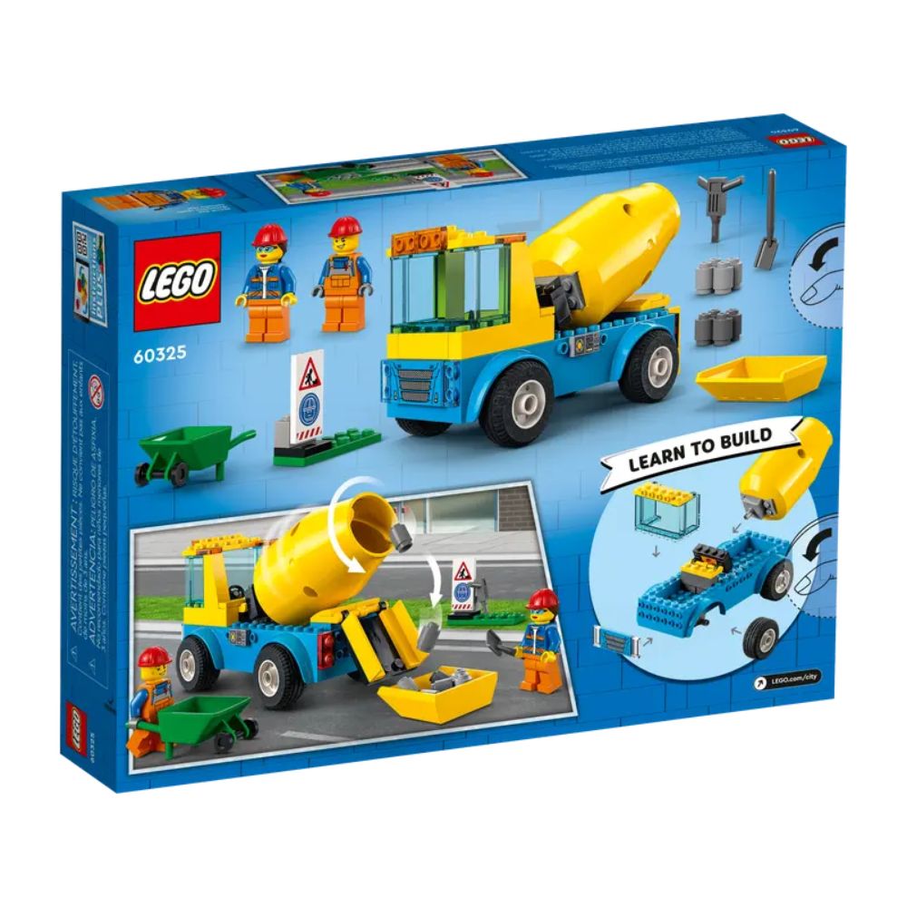 LEGO City Great Vehicles Μπετονιέρα 60325 - LEGO, LEGO City, LEGO City Great Vehicles