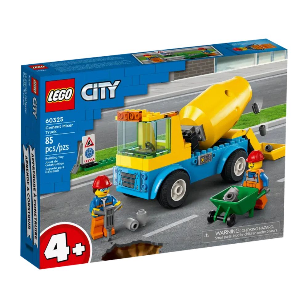 LEGO City Great Vehicles Μπετονιέρα 60325 - LEGO, LEGO City, LEGO City Great Vehicles