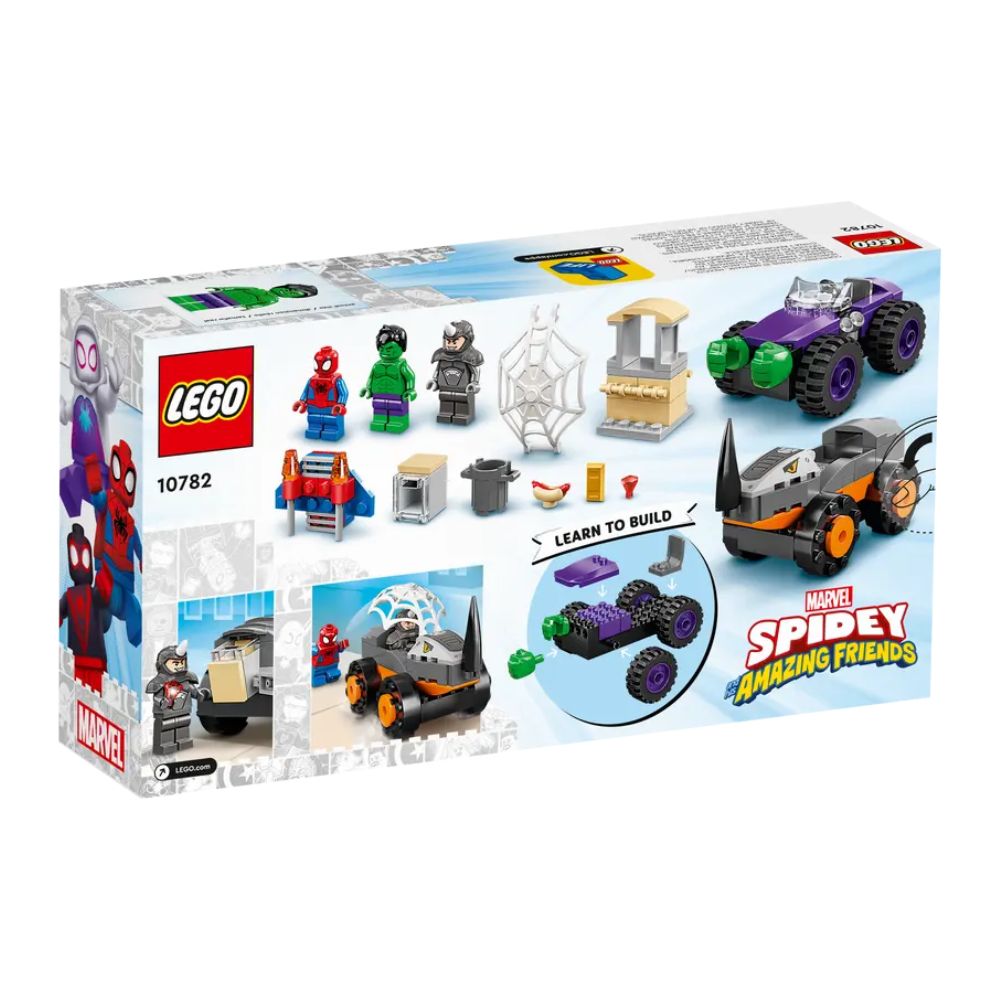 LEGO  Spidey Αναμέτρηση Χαλκ εναντίον Ράινο με Φορτηγά 10782 - LEGO, LEGO Avengers, LEGO Marvel Super Heroes, LEGO Spider-Man, LEGO Super Heroes