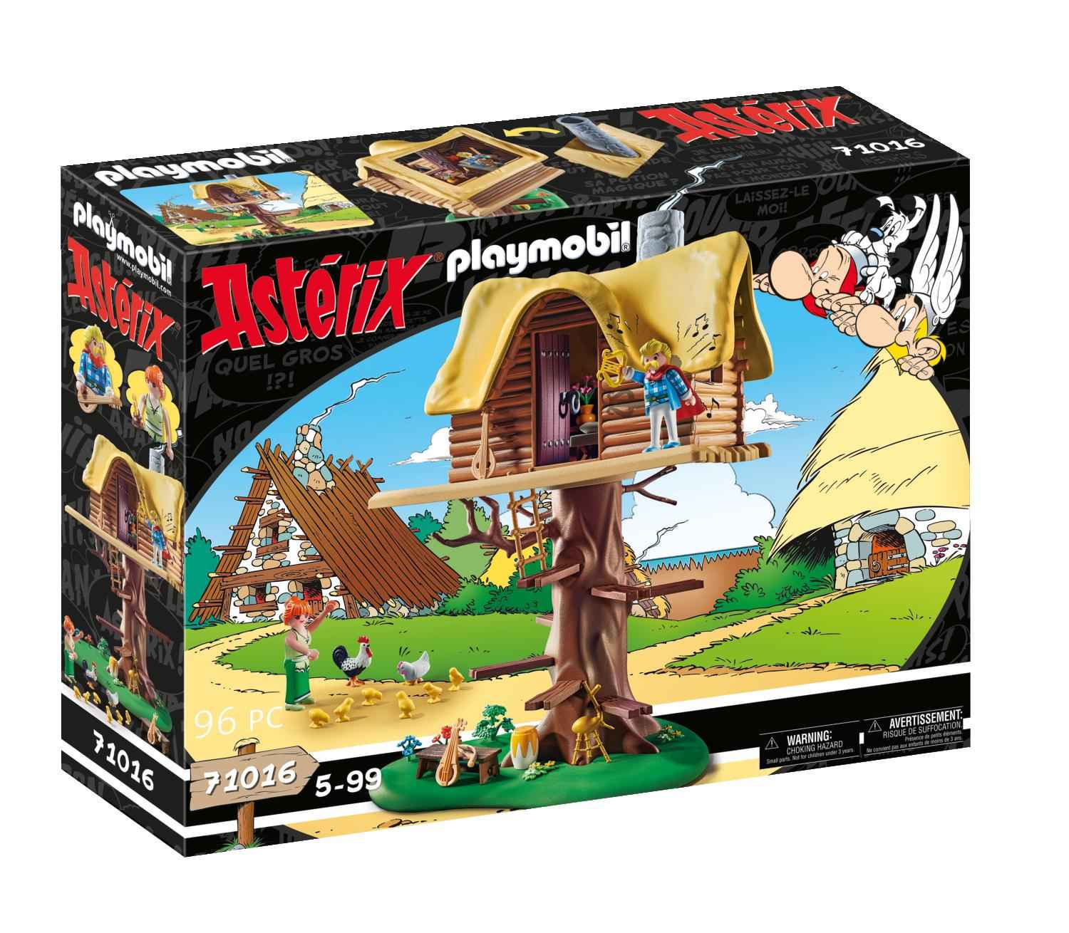 Playmobil, Playmobil Asterix Playmobil Asterix : Το Δεντρόσπιτο του Βάρδου Κακοφωνίξ 71016