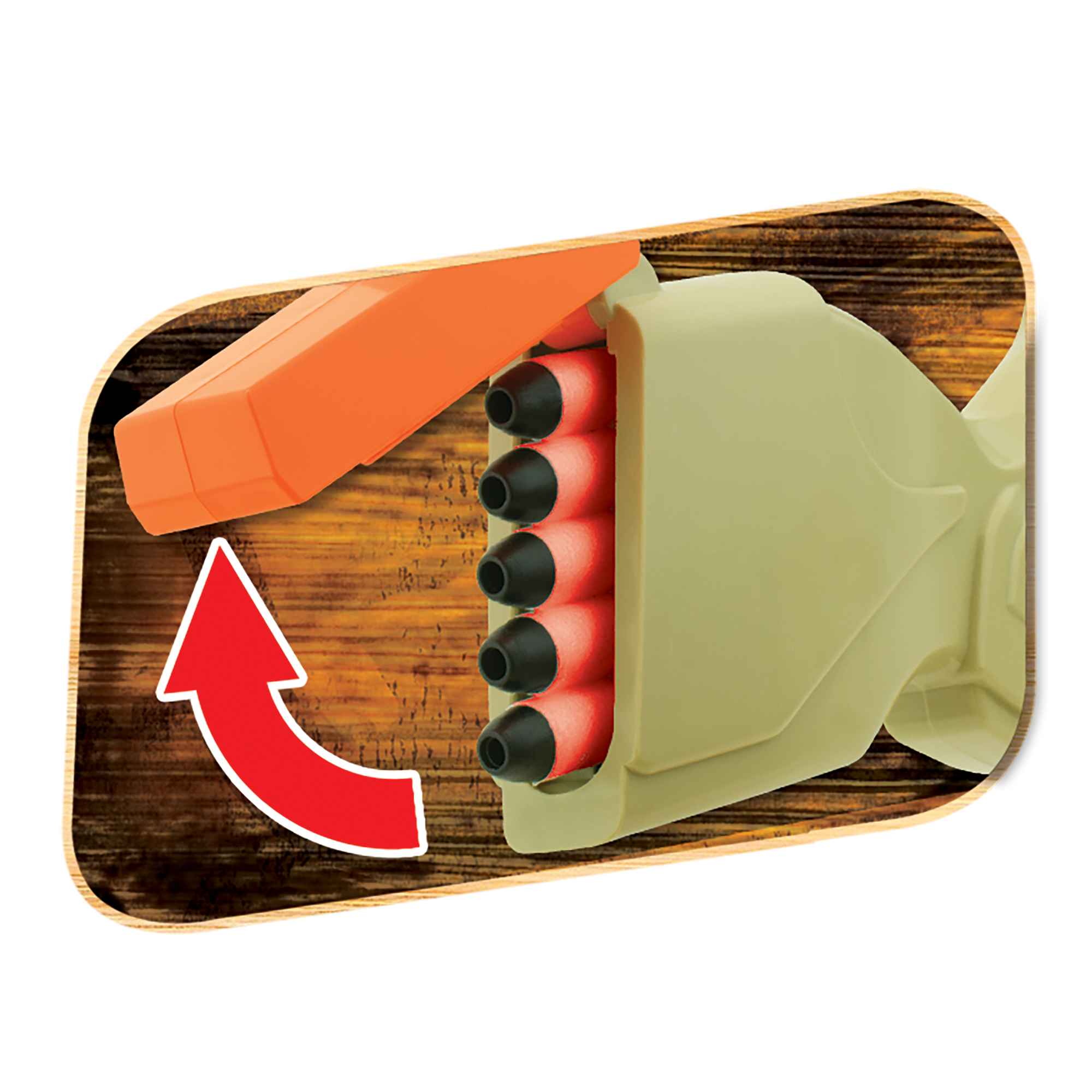 Invincible Heroes Όπλο Fucil Hunter με 10 Αφρώδη Βελάκια PRG00801 φωτογραφία