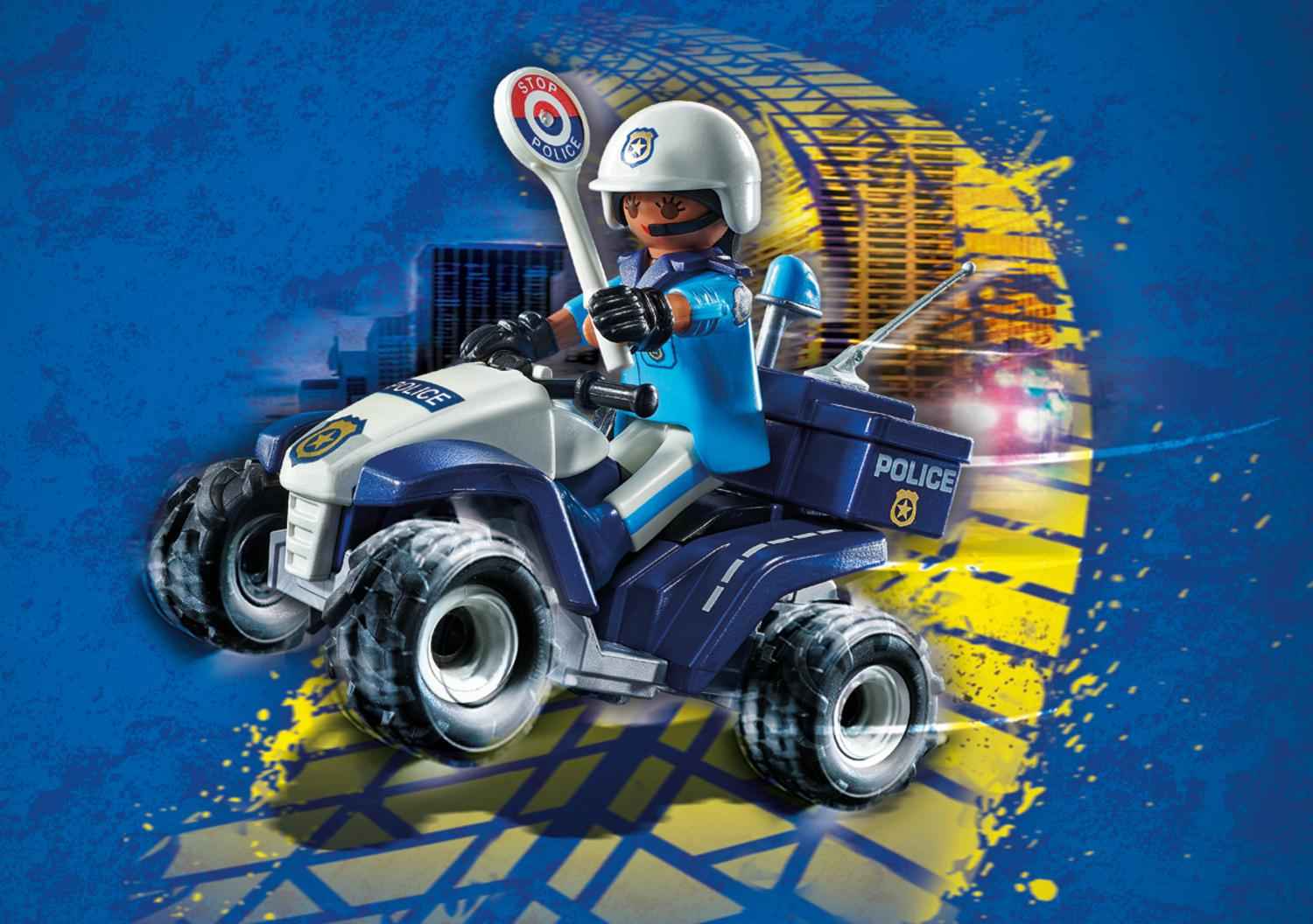 Playmobil City Action Αστυνομικός με Γουρούνα 4x4 71092 φωτογραφία