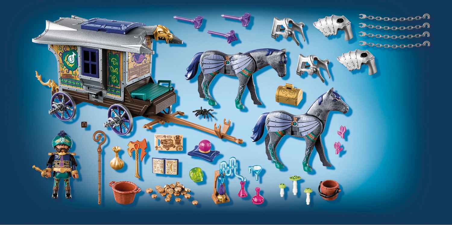 Playmobil Novelmore Violet Vale - Εμπορική άμαξα 70903 φωτογραφία