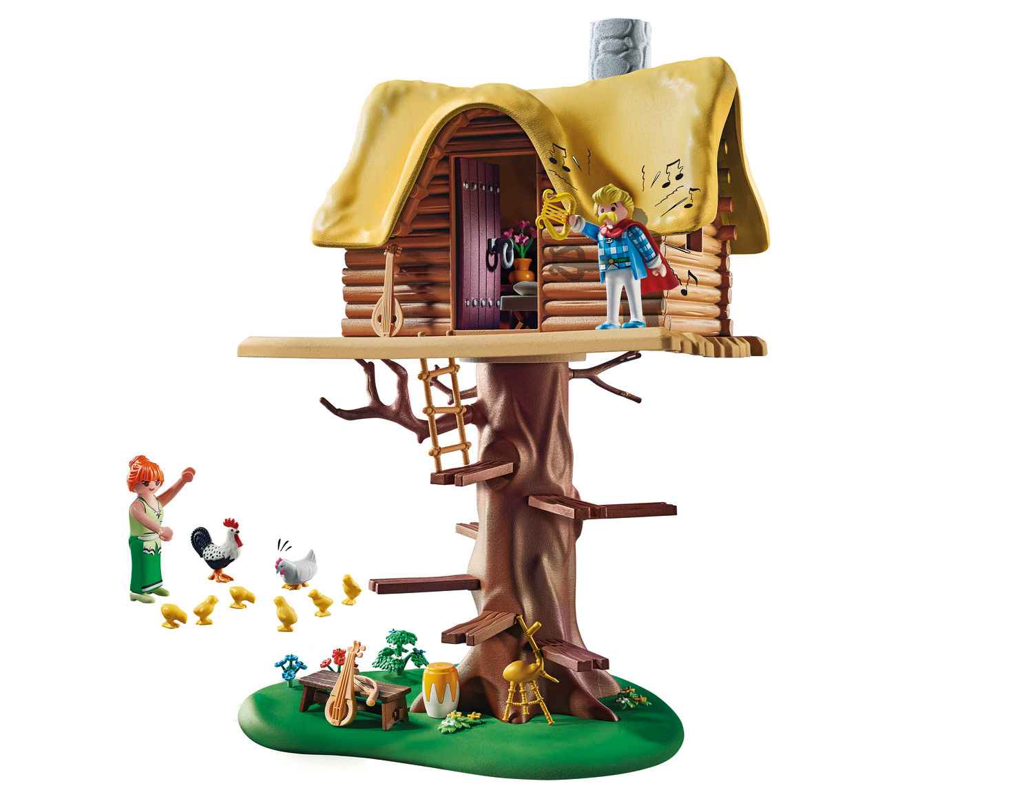 Playmobil Asterix : Το Δεντρόσπιτο του Βάρδου Κακοφωνίξ 71016 φωτογραφία