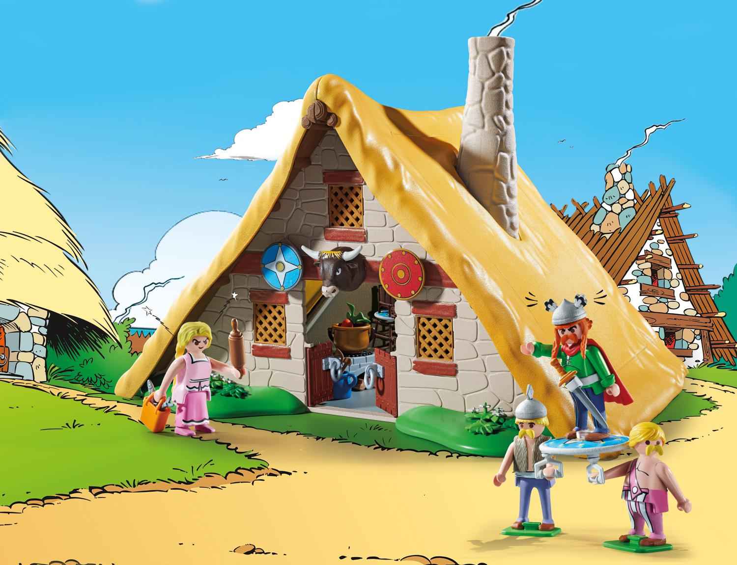 Playmobil Asterix : Η Καλύβα του Αρχηγού Μαζεστίξ 70932 φωτογραφία