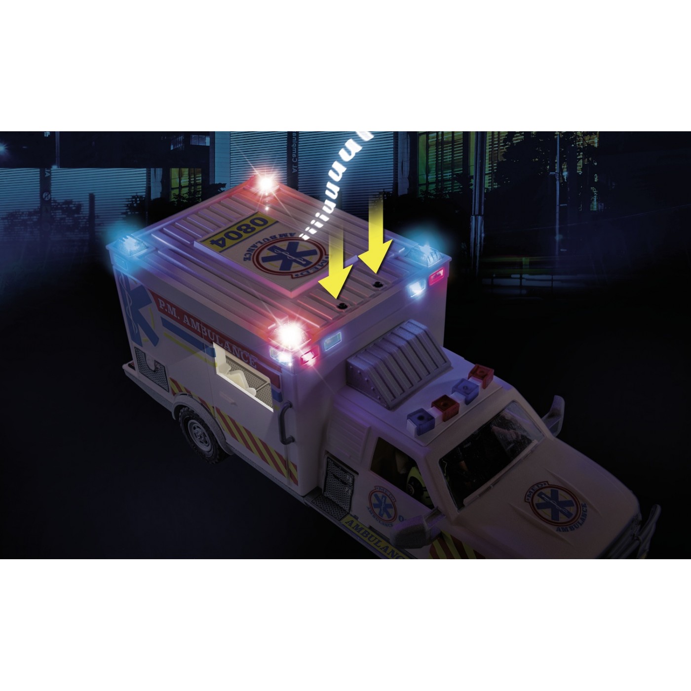 Playmobil City Action US Ambulance: Όχημα Πρώτων Βοηθειών 70936 φωτογραφία
