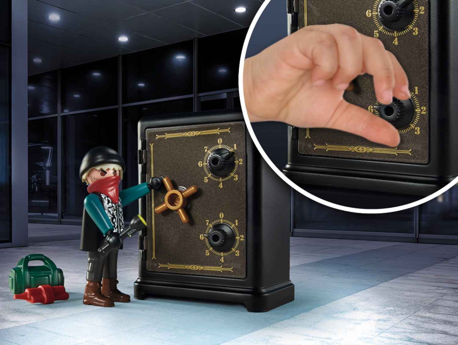 Playmobil City Action Starter Pack Σύλληψη Διαρρήκτη Χρηματοκιβωτίου 70908 φωτογραφία