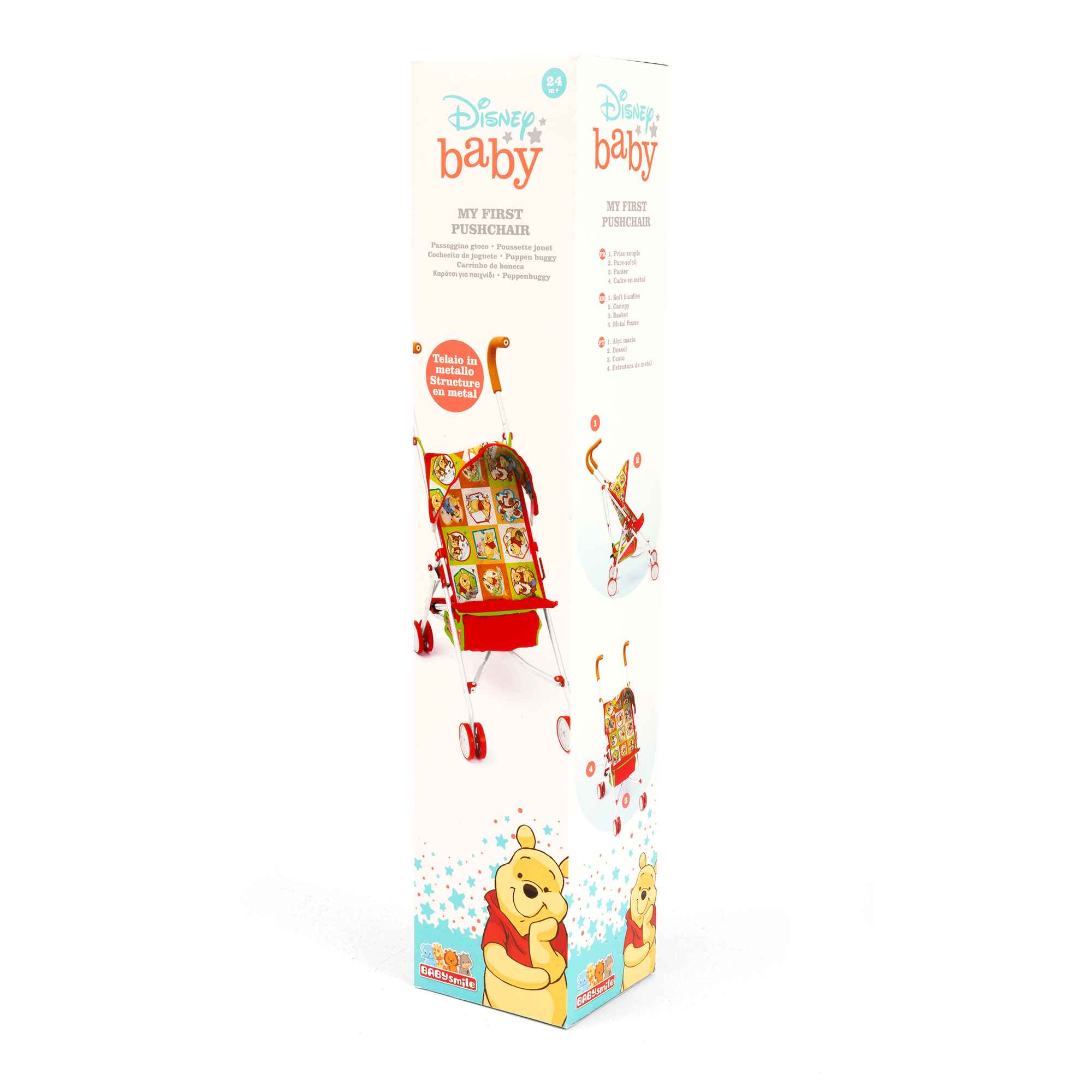 Baby Smile Καρότσι για Κούκλες Winnie The Pooh PRG00877 φωτογραφία