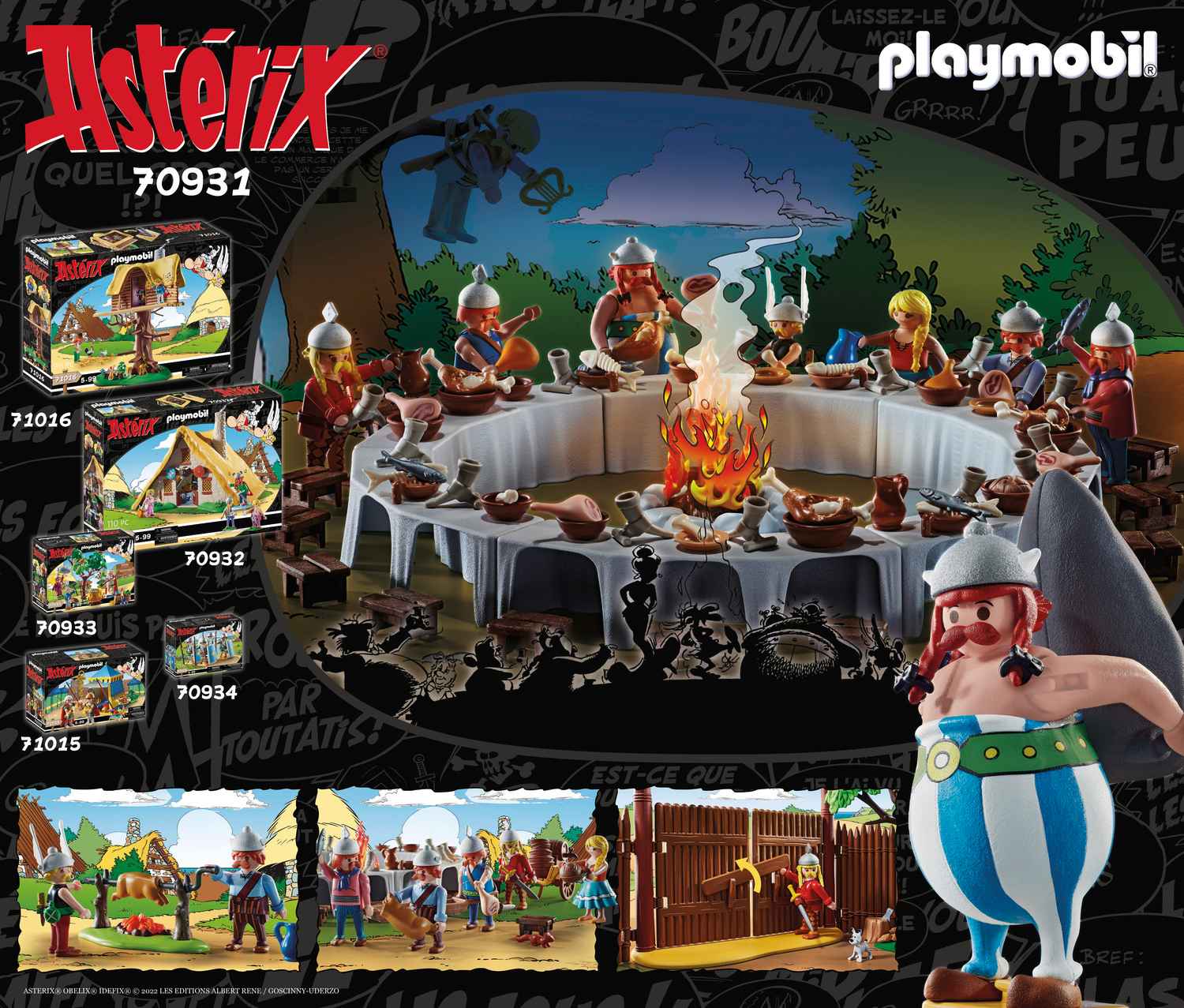 Playmobil Asterix : Γιορτή στο Γαλατικό Χωριό 70931 φωτογραφία