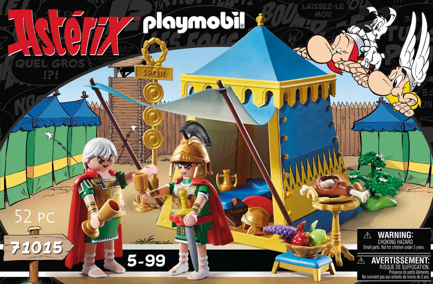 Playmobil Asterix : Σκηνή του Ρωμαίου Εκατόνταρχου 71015 φωτογραφία