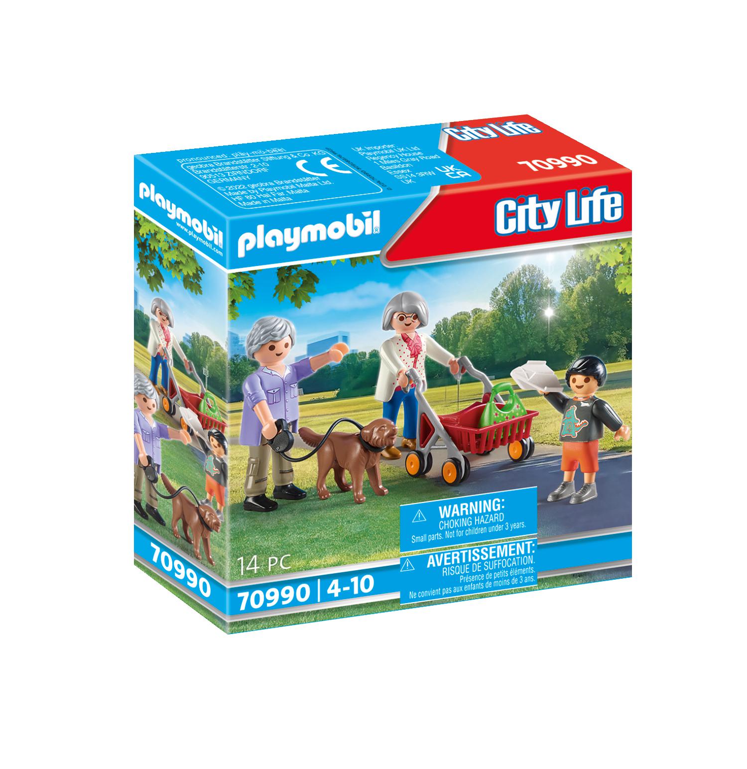 Playmobil, Playmobil City Life Playmobil City Life Παππούς και Γιαγιά με Εγγονάκι 70990
