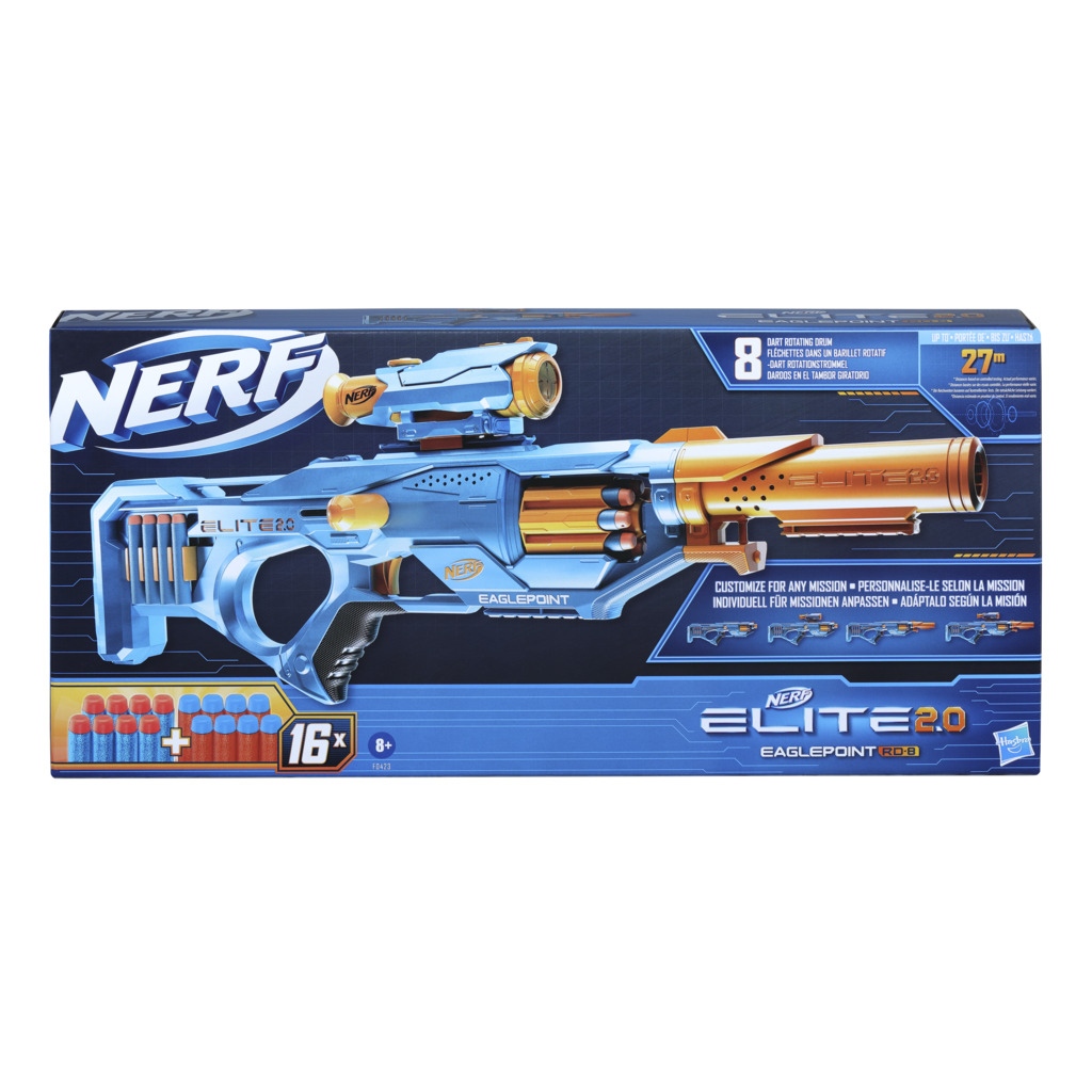 NERF Hasbro NERF Elite 2.0 Eaglepoint RD-8 Εκτοξευτής F0423
