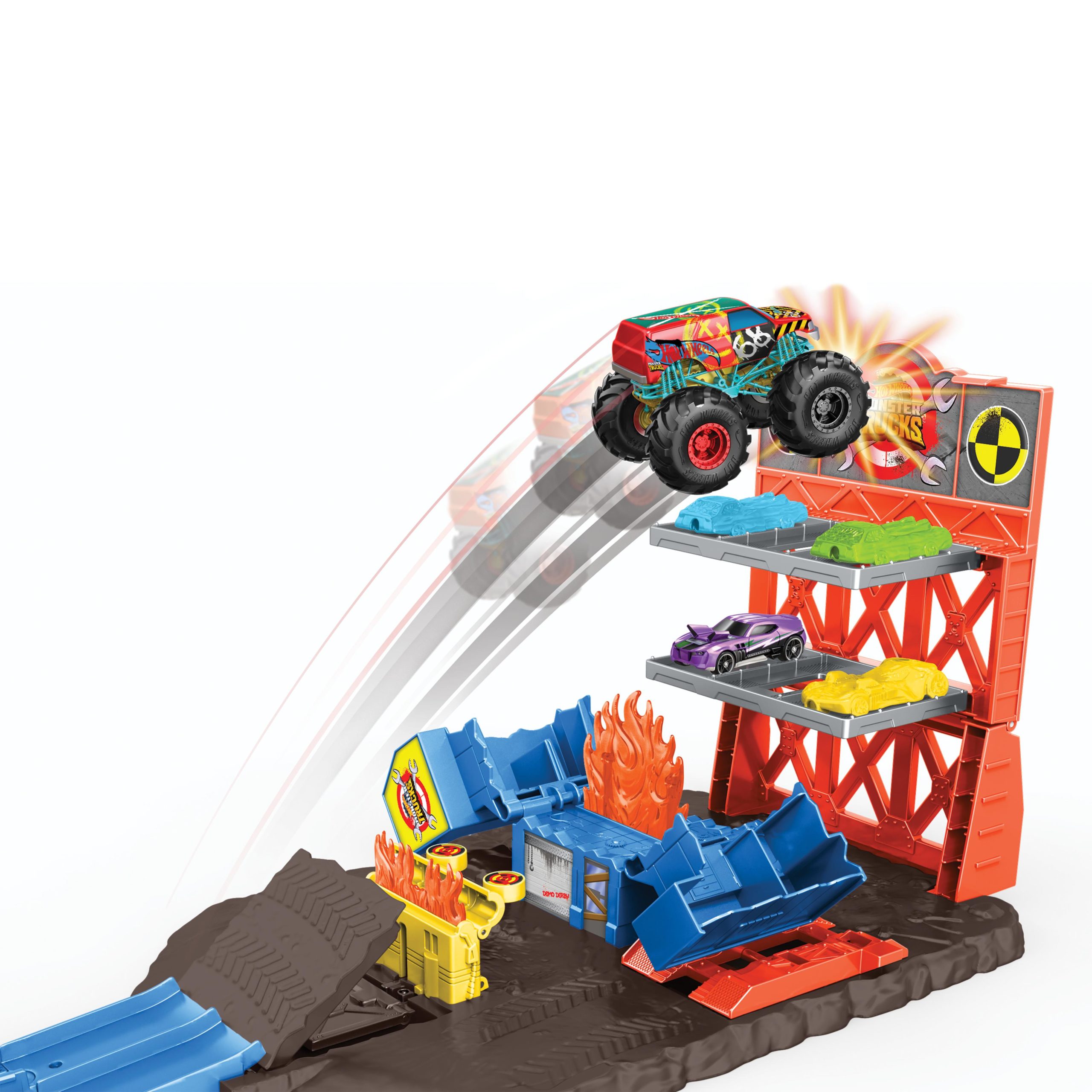 Hot Wheels® Monster Trucks Σούπερ Εκρήξεις &amp; Συγκρούσεις HFB12 φωτογραφία