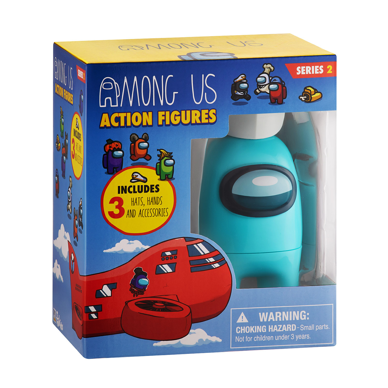 Among Us Among Us Φιγούρες Δράσης 1 Pack (S2) 4 Σχέδια (AU6210)