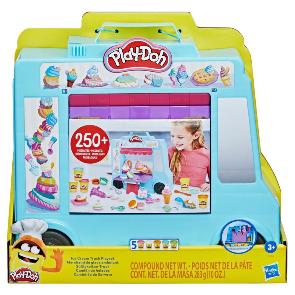 Play-Doh Ice Cream Truck - Σετ για Δημιουργία Επιδορπίων F1390 - Play-Doh