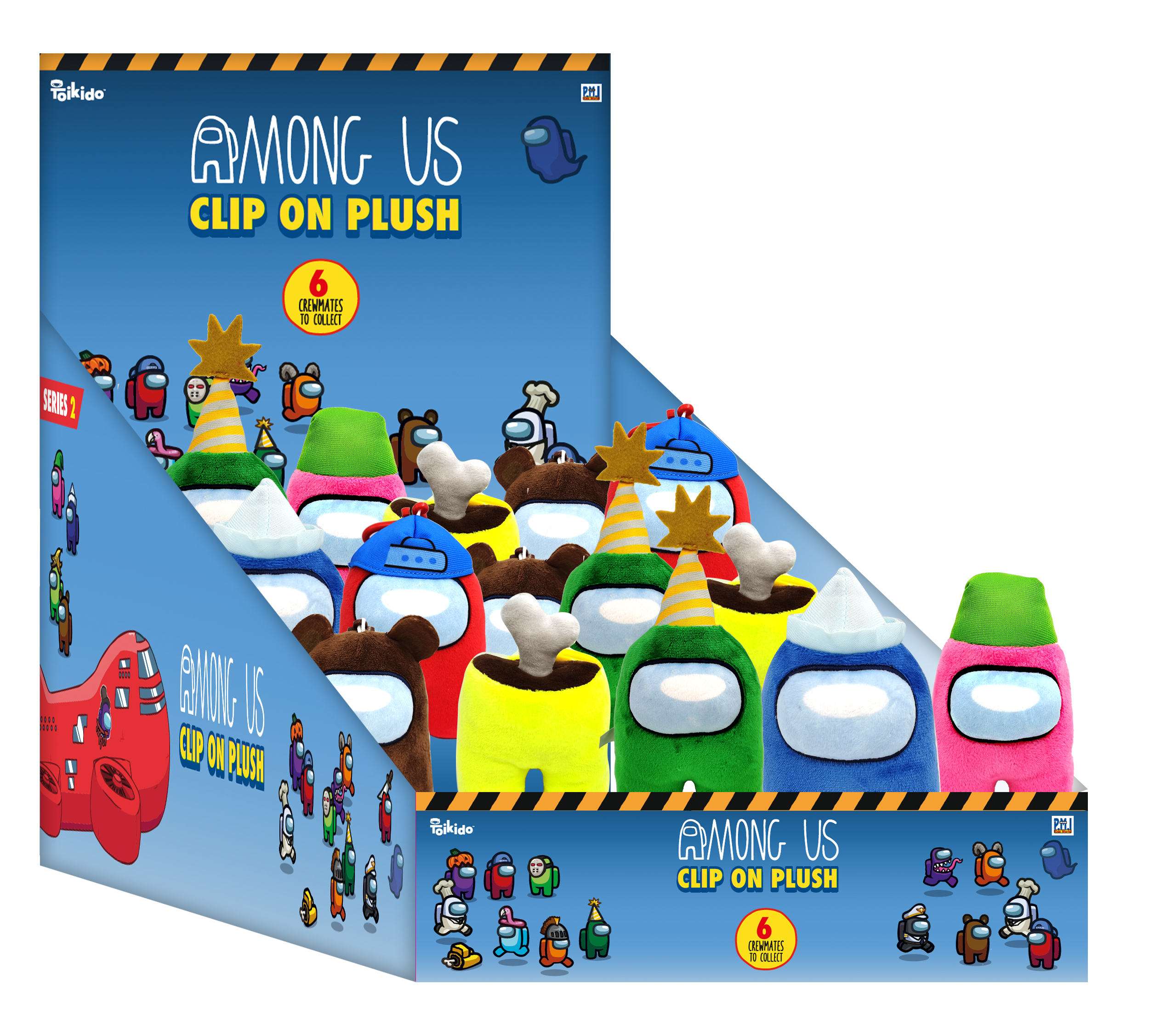 Among Us Clip On Λούτρινο Plush Characters 6 Σχέδια (S2) (AU7204) φωτογραφία