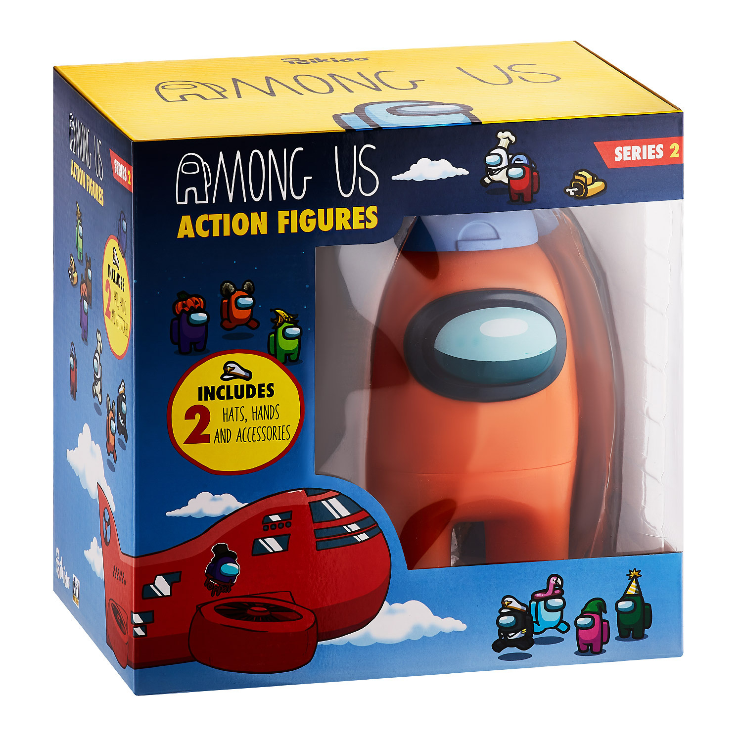 Among Us Among Us Φιγούρες Δράσης 1 Pack 4 Σχέδια (S2) (AU6502)